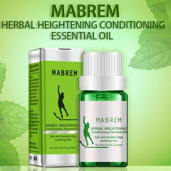 Minyak Esensial Mabrem Peninggi Badan