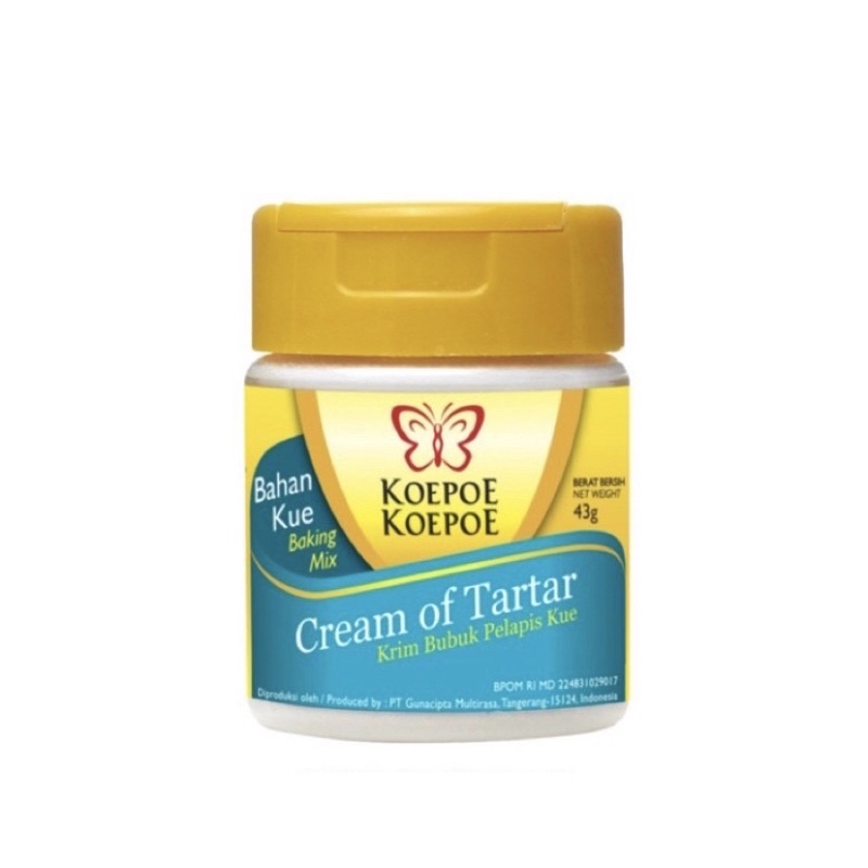 KOEPOE KOEPOE CREAM OF TARTAR 43 GR