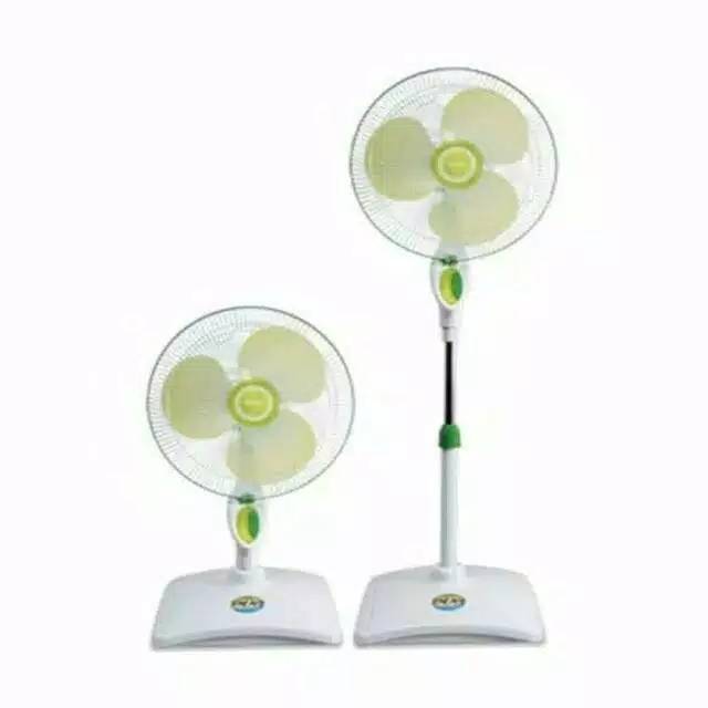 Kipas Miyako KAS 1627 KB / Stand &amp; Desk Fan 2in1 16&quot;