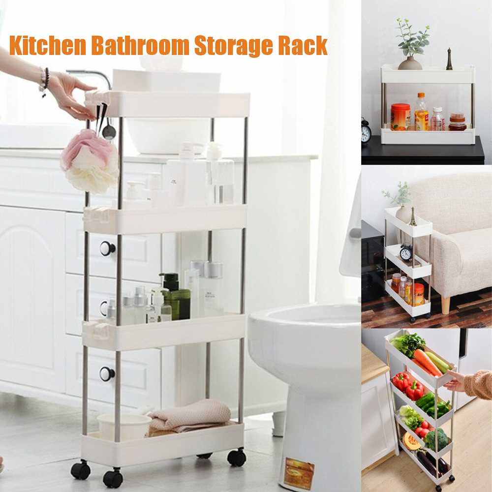 TD-DA Pawaca Rak Laci Tingkat Dapur Kitchen Storage Rack 3 Layer - F31793