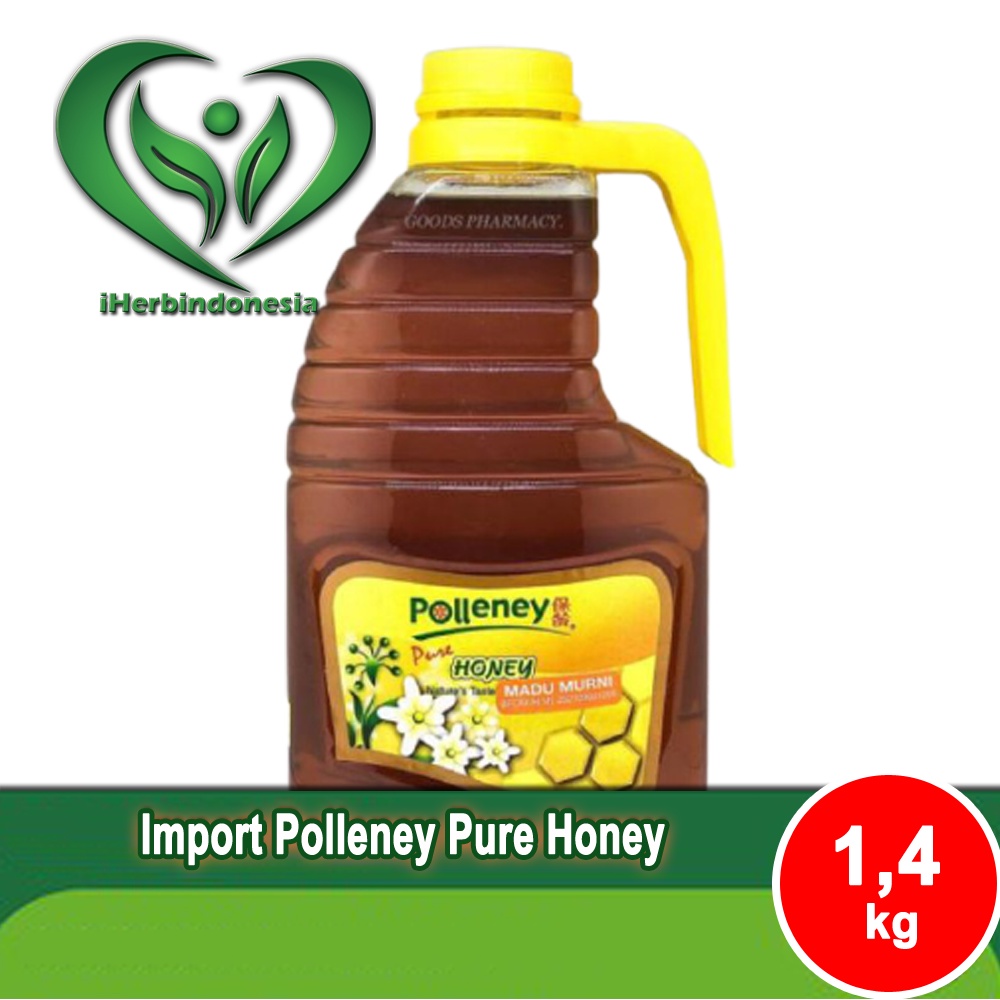 

Madu Murni Import BPOM Halal (1.4kg) Polleney Pure Honey