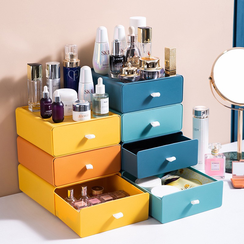 SHENAR COCO DRAWER storage box Rak kosmetik Susun Kotak Penyimpanan Laci Storage Rak Meja Multifungsi