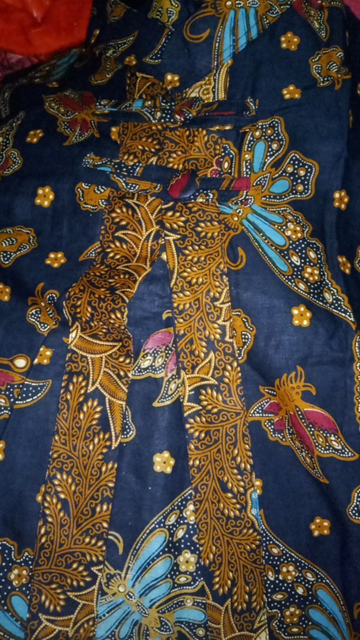 Longcardi Batik Cewek Cardigan Batik Wanita Outer Batik Muslim Seragam Batik Kantor Sloka Batik