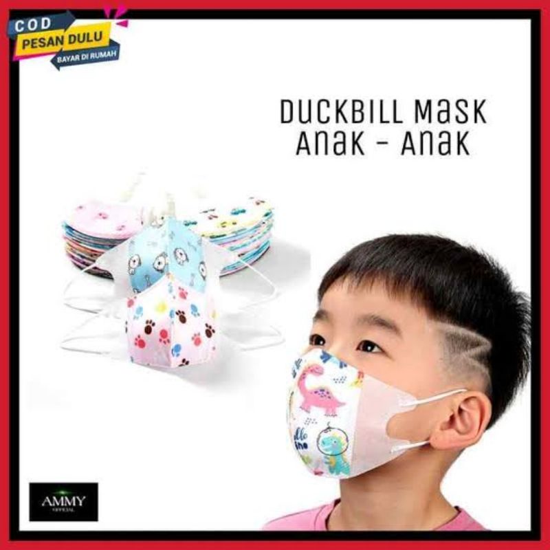 Aneka Masker Anak &amp; Dewasa Kf94 Masker Duckbill Masker 3 ply Masker murah isi 50 pcs Masker Polos dan Motif