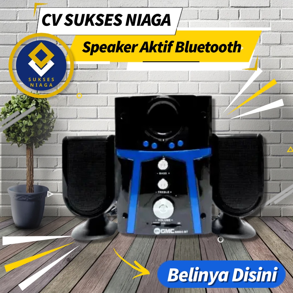 Speaker Aktif Bluetooth GMC 888 D3