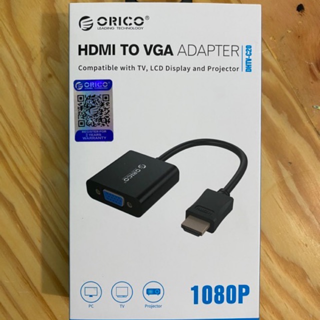 Orico DHTV-C20 HDMI Male To VGA Female Converter Adapter - HDMI TO VGA