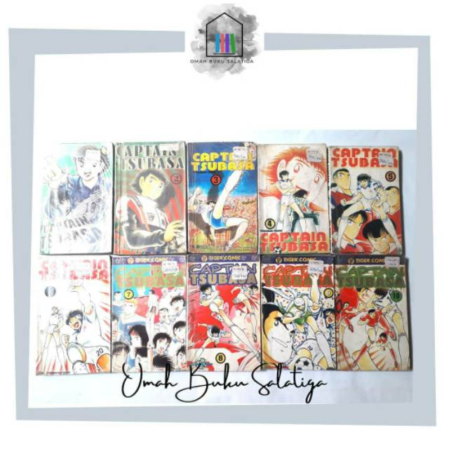 Komik Serial CAPTAIN TSUBASA oleh YOICHI TAKAHASHI Vol 1-18
