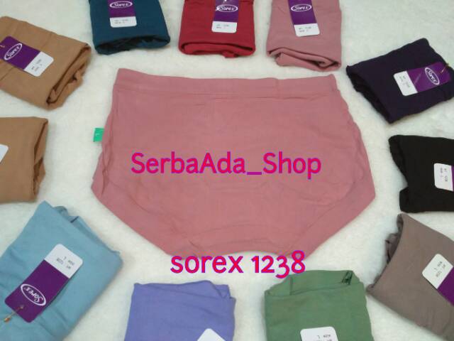 Celana Dalam Wanita Lusinan Sorex 1238  Super Soft Size M - XXL