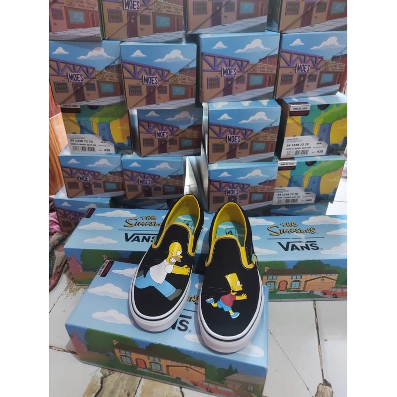 Vans Slip On The Simpson Homer And Bart