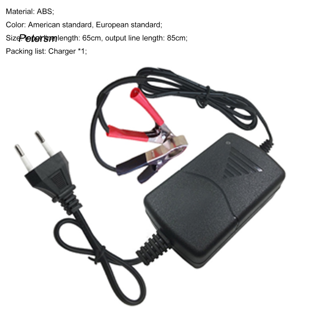 Adapter Charger Elektrik Portable Bahan PP Untuk Motor / Mobil