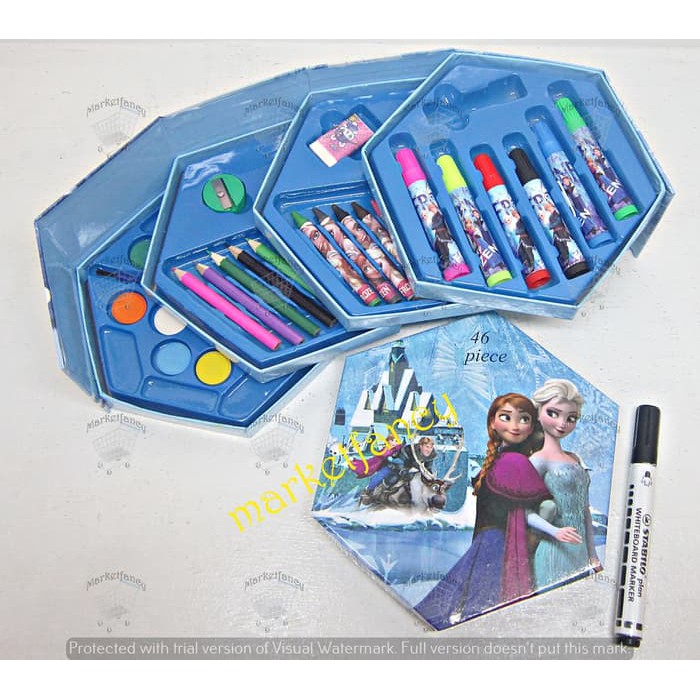 

me118 Crayon Set 46 Pieces Karakter Frozen