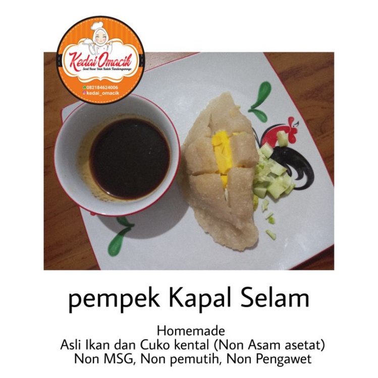 

PEMPEK KAPAL SELAM IKA TENGGIRI +CUKO + VAKUM