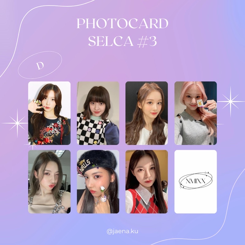 [NMIXX] PHOTOCARD SELCA #3 NMIXX ‼️BACA DESKRIPSI‼️