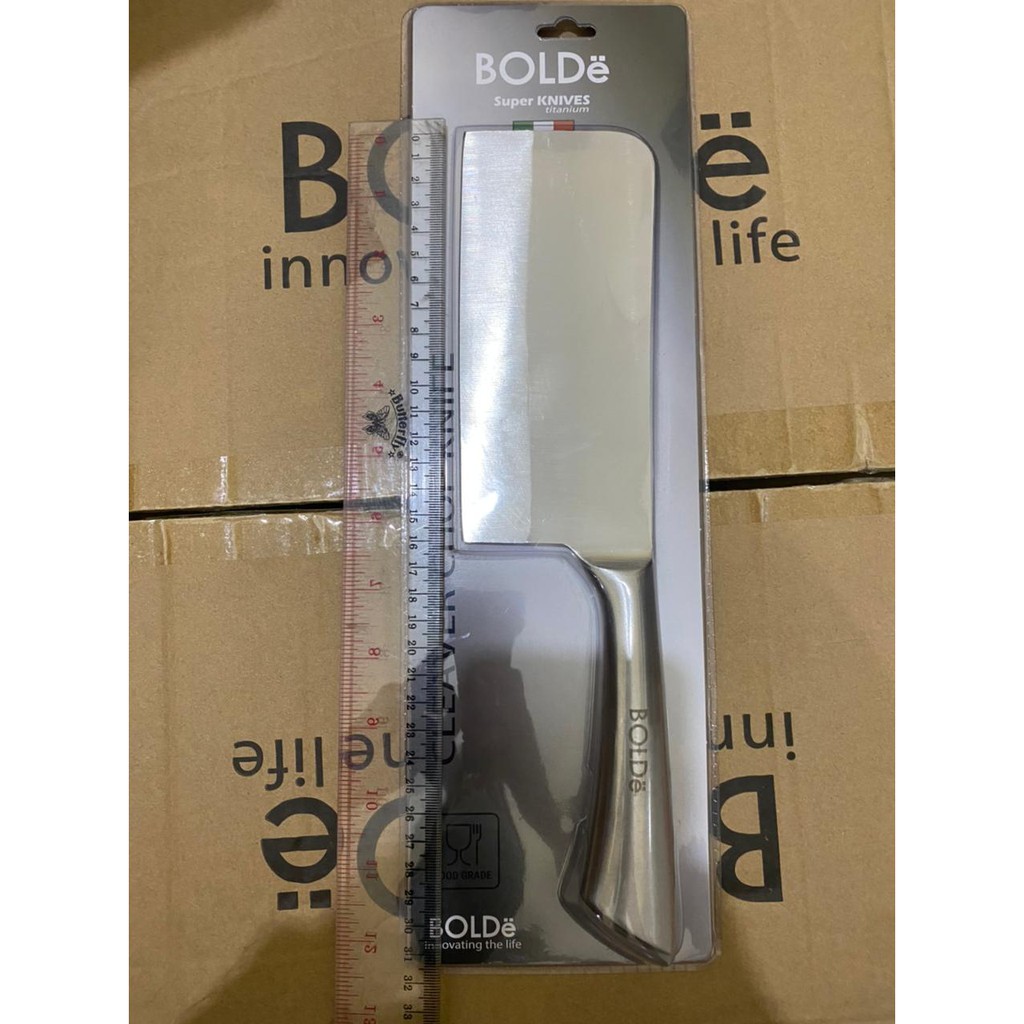 Bolde Knives TITANIUM Stainless  Cooking UTILITY Knife (Pisau)