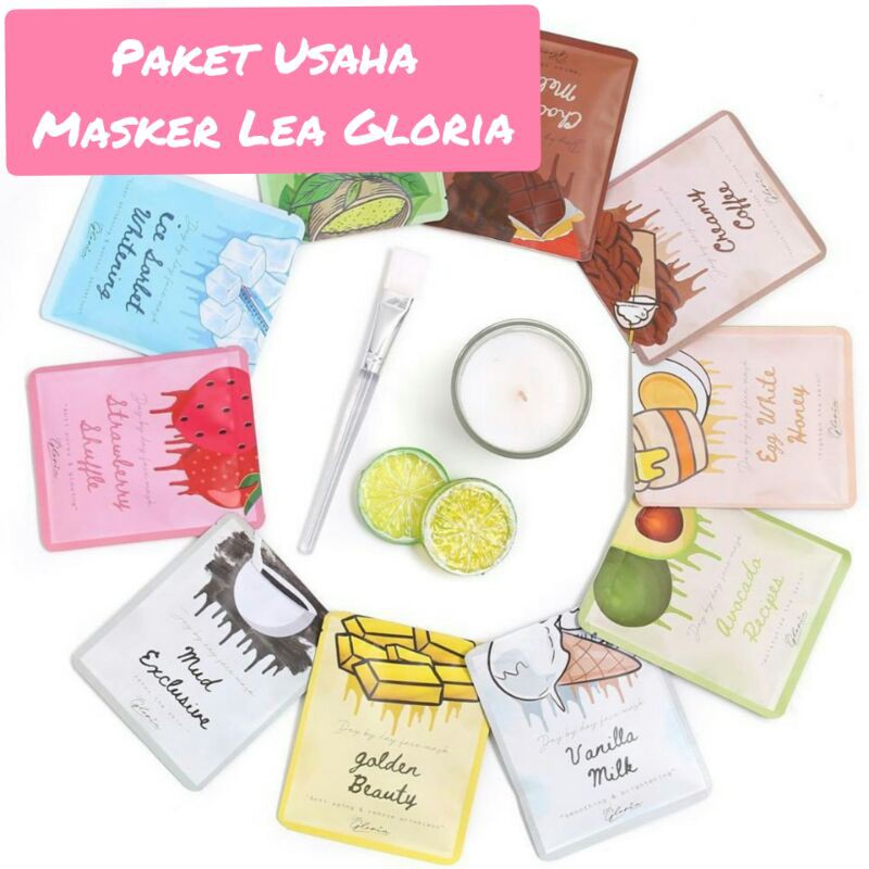 MASKER BPOM/Paket Usaha/Reseller Masker Lea Gloria