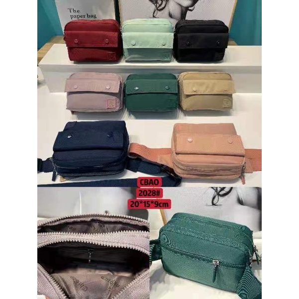 Tas pinggang tas waistbag cewek