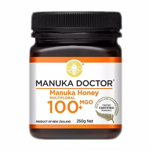 

Original New Zealand Manuka Honey, Manuka Doctor, MGO 100+, 250 gram, Multifloral