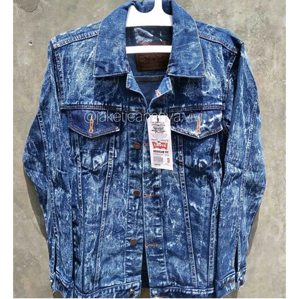 jaket levis ripped