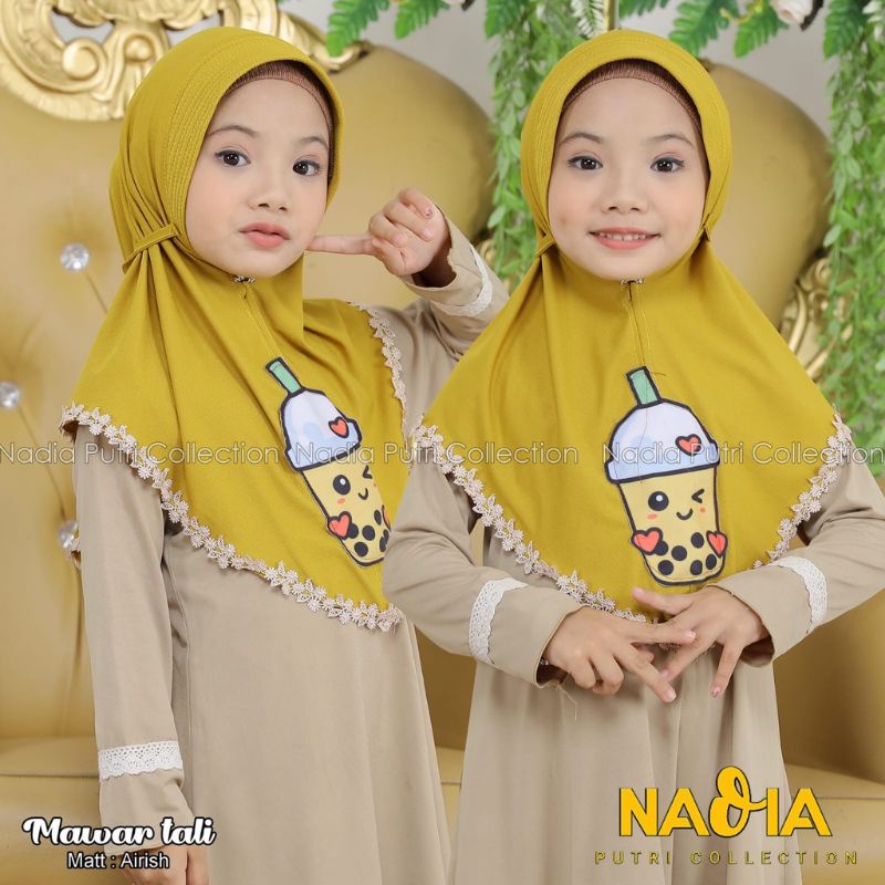 JILBAB ANAK 3-9 tahun / HIJAB ANAK / JILBAB INSTAN ANAK / HIJAB INSTAN ANAK / JILBAB BOBA HIJAB BOBA