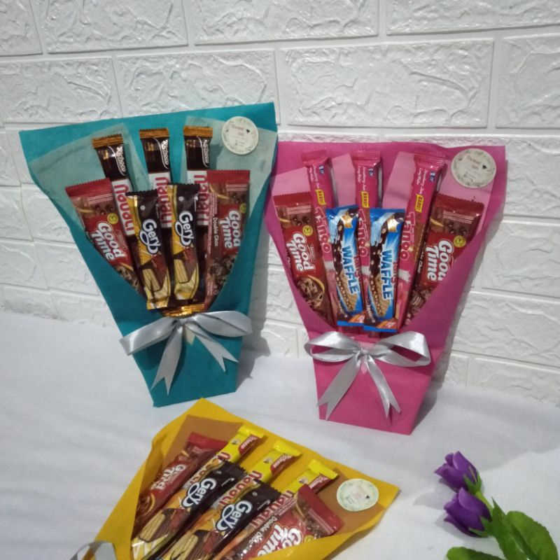 

SWEET GIFT - SNACK BOUQET/BUKET MAKANAN