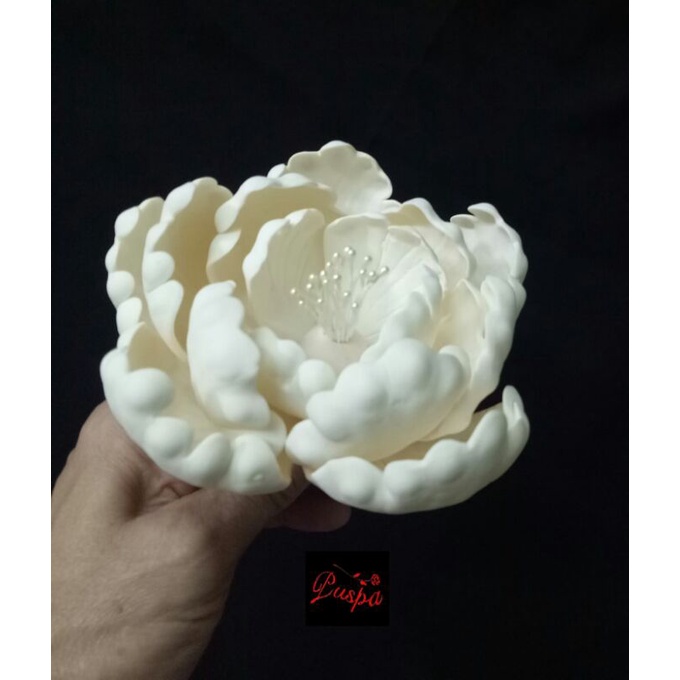 

(456/PPEBG2) Gumpaste Flower Sugar Flower/Bunga Gumpaste Peoni