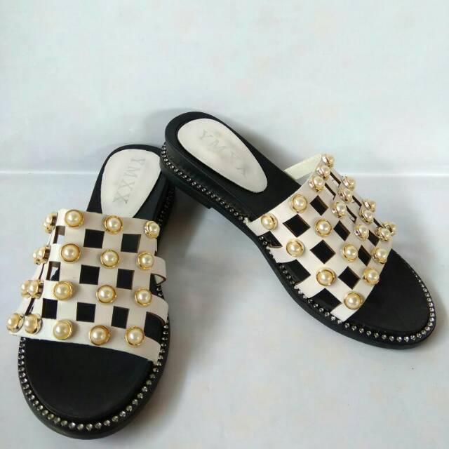 SENDAL TEPLEK / SENDAL LEPEK / SENDAL WANITA / SENDAL IMPORT