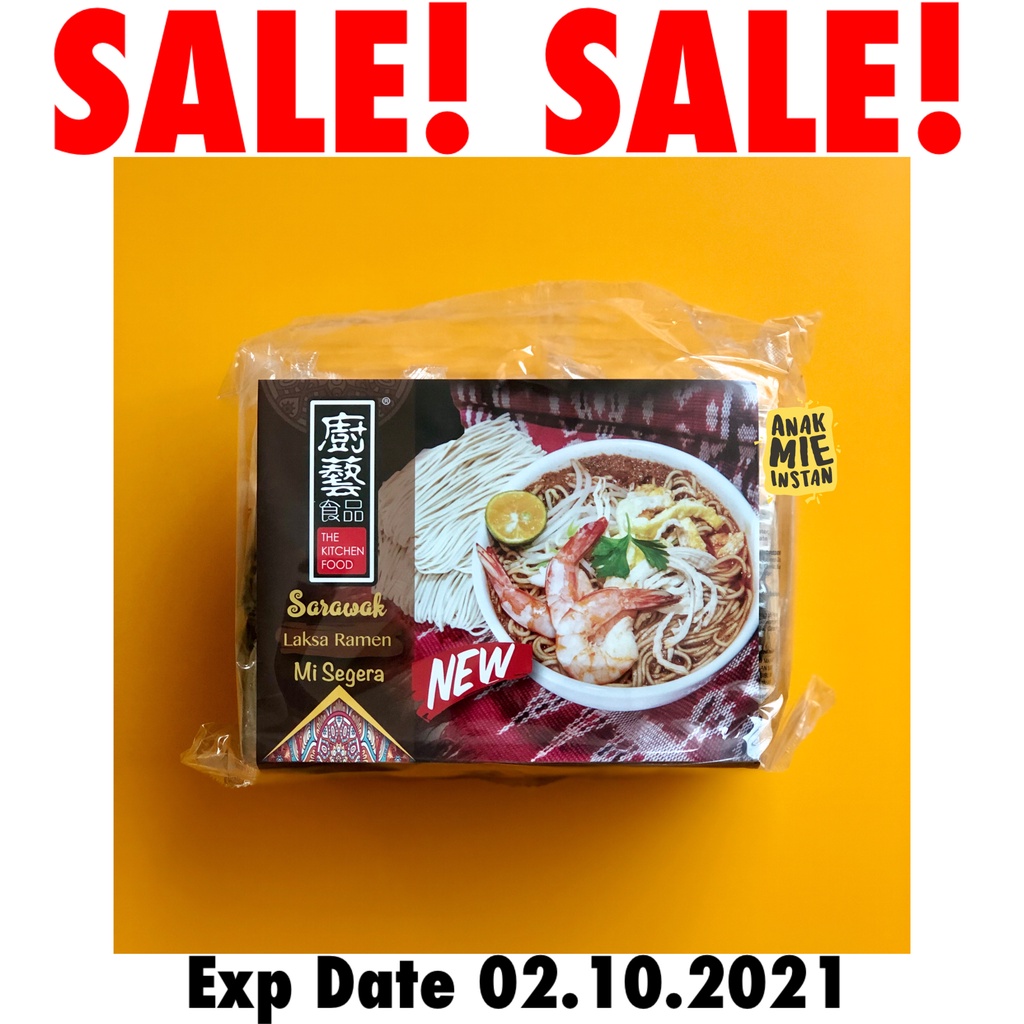 The Kitchen Food Sarawak Laksa 1 Pak (isi 4)