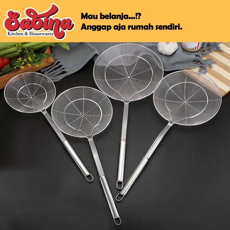 Spatula Jaring Jala Alat Masak Goreng Dapur Spider Mesh SPIMMER