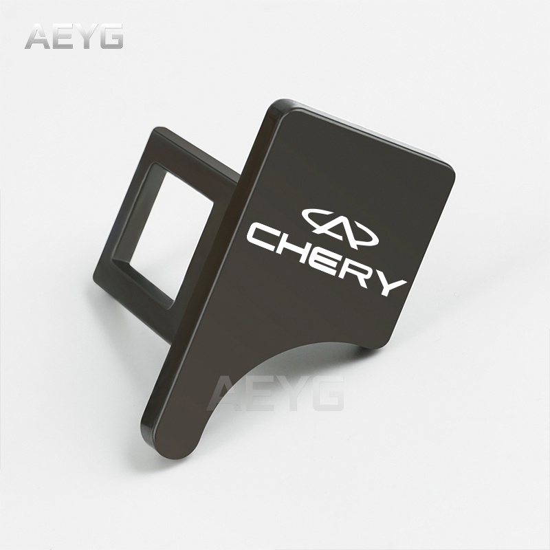 Klip Gesper Sabuk Pengaman Mobil Bahan Zinc Alloy Untuk Chery Tiggo 4 8 7 5x Face QQ Eastar