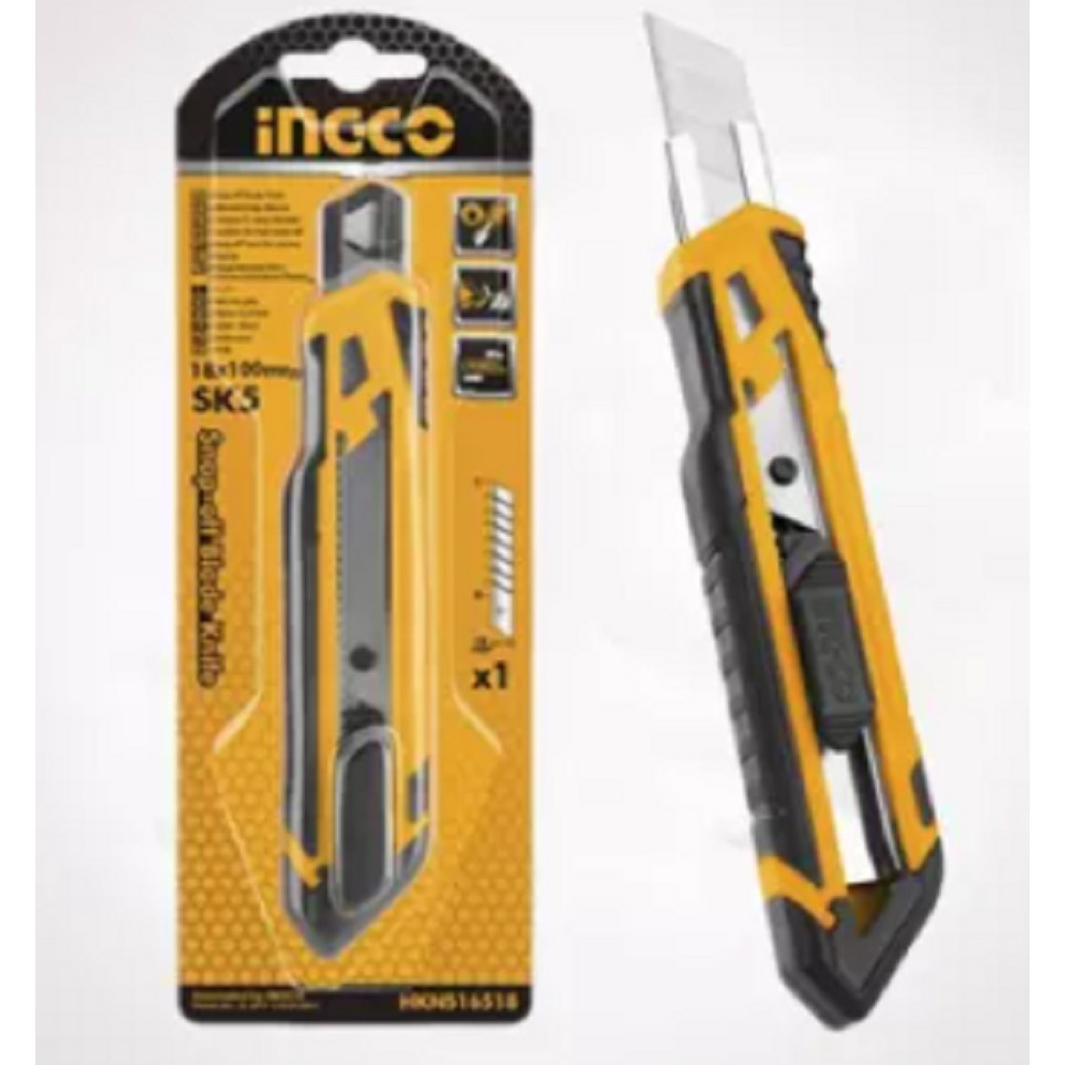 

CUTTER GG KARET ( 1MATA ) INGCO PENGGANTIAN MATA PISAU CUTTER BAGUS