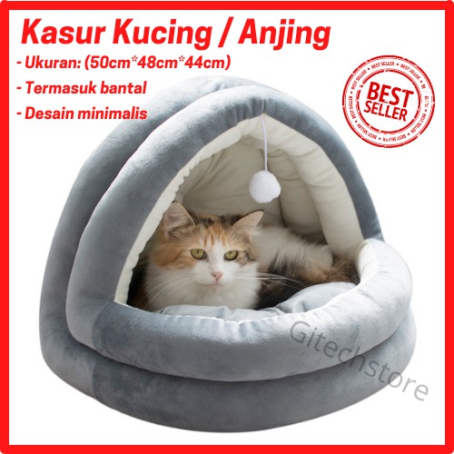 Tempat Tidur Kasur Kucing Anjing Murah Minimalis