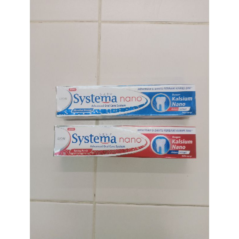 hanya hari ini Systema Nano pasta gigi 190gr