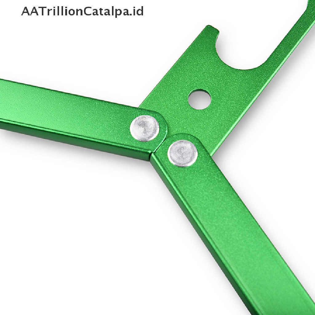 Aatrillioncatalpa Gantungan Baju Lipat Bahan Aluminum Alloy Untuk Outdoorcampingtravel