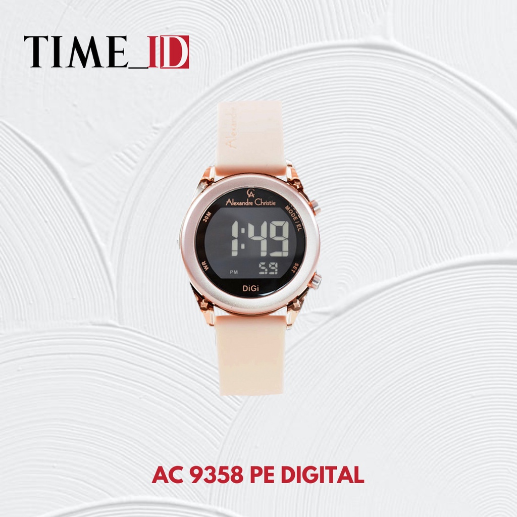 Jam Tangan Expedition AC 9358 DIGITAL PEACH Wanita