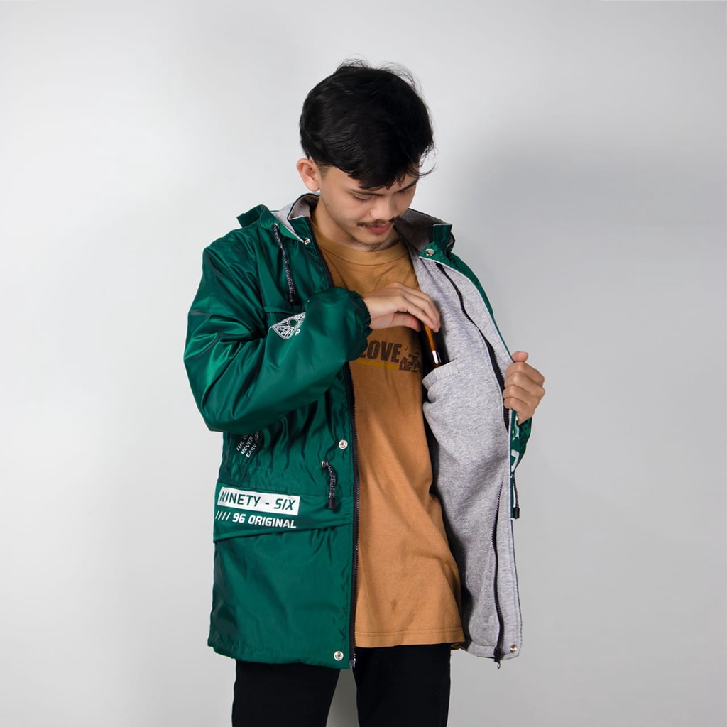 JAKET PARKA/PARKA SABLON/PARKA PARASUT/JAKET PARKA PRIA