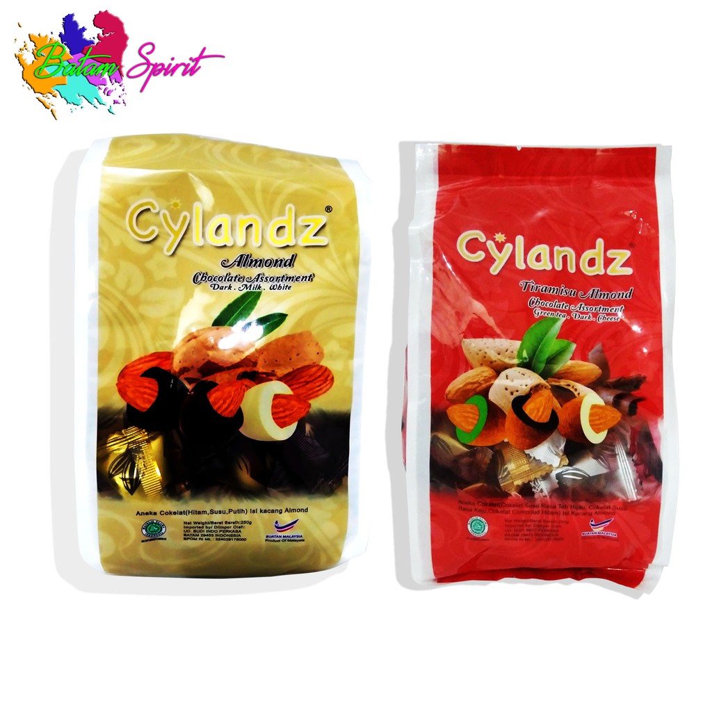 

CYLANDZ ALMOND CHOCOLATE 250GR