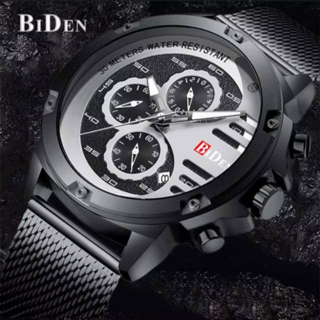 Jam Tangan Pria ORIGINAL BIDEN YN 0116