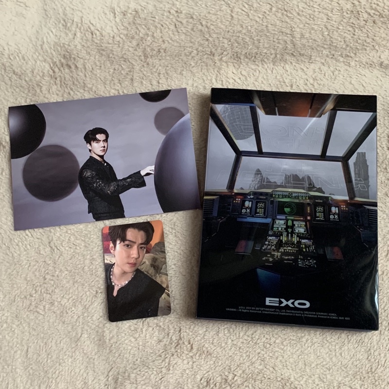 EXO DFTF Don’t Fight The Feeling Album Photobook Version 1 SEHUN SET Photocard Postcard Poster