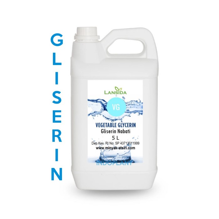 

Vegetable Glycerin 5 Liter | VG | Gliserin Nabati | Natural Glycerine