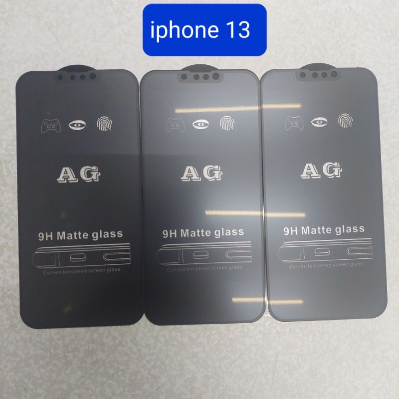 tempered glass full matte glass Iphone 13