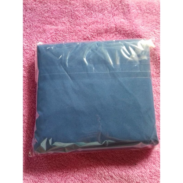 Sprei waterproof ukuran 160x200-Navy soft