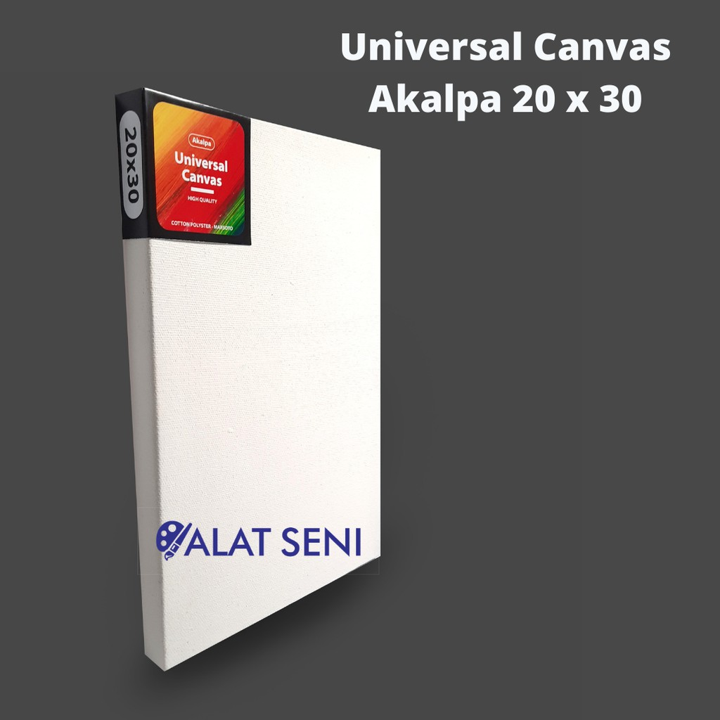 

Akalpa Kanvas Lukis 20X30 cm / Canvas Board 20 x 30 cm - Paket Melukis - Kanvas Premium