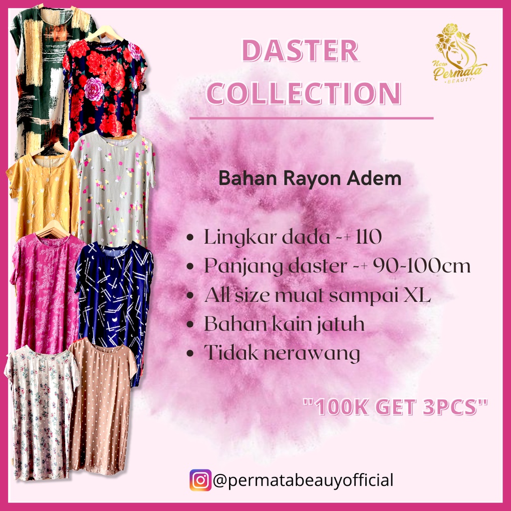 Daster Murah 100 dapat 3