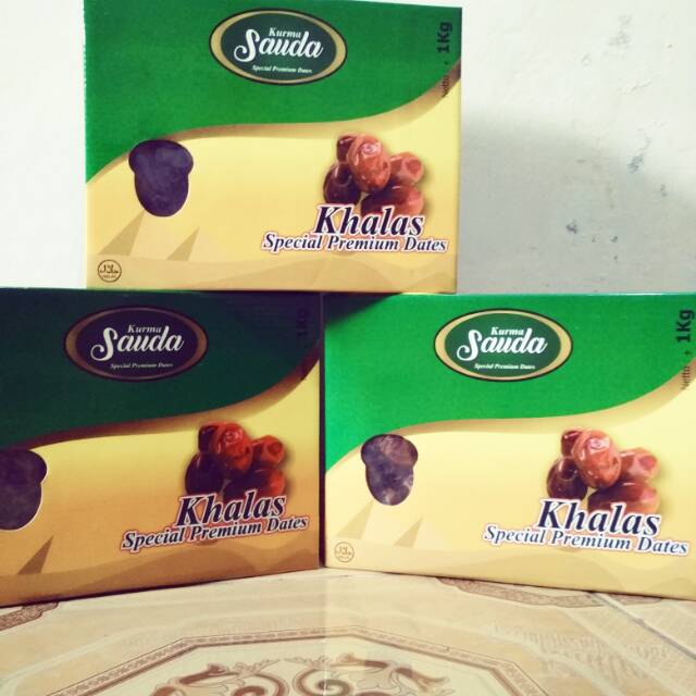 

Kurma khalas sauda 1kg murah enak