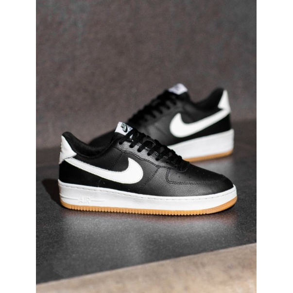 Nike Air Force 1 Low Black White Gum