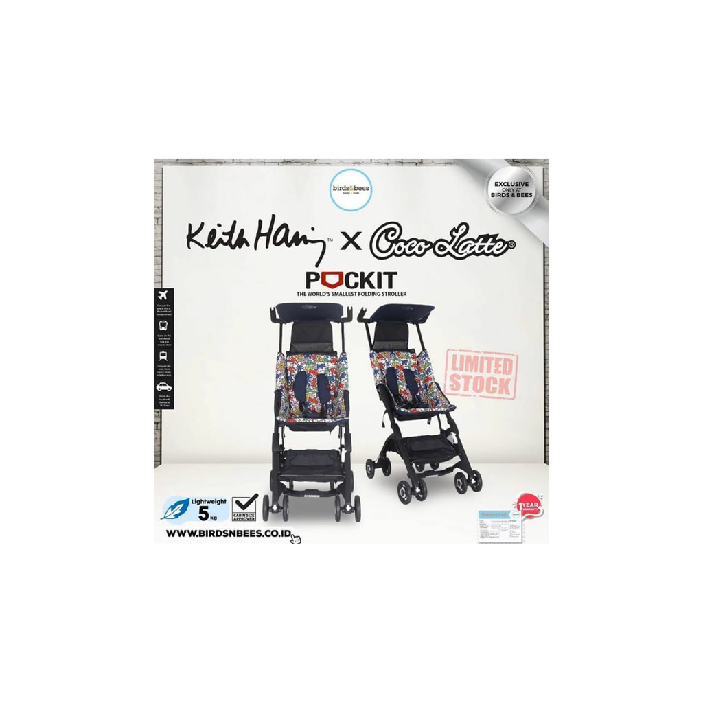 POCKIT KEITH HARING COCOLATE "JASTIP IG ICHA_BOWO"
