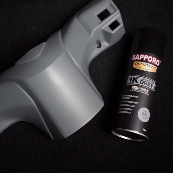 Sapporo Ultimate K40 1K Dashboard Grey - Cat Semprot Aerosol Terbaik