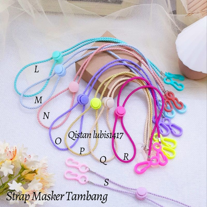 Strap masker Tambang &amp; gembul