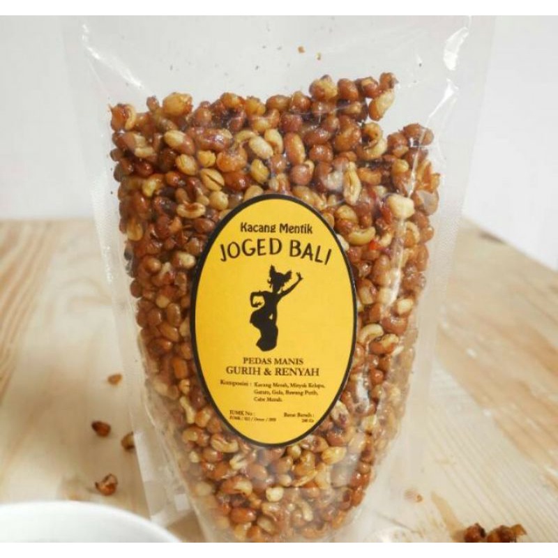 

Kacang Mentik JOGED BALI Oleh-Oleh Khas Bali 240gr