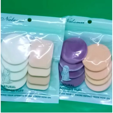 SPONS BEDAK NALAMEI ISI 8 PCS / NEW SPONS BEDAK NALAMEI ISI 8 PCS TERMURAH / Spon Puff Air Cushion / Spons Puff/ Spons Foundation / Spon Bedak/ Sponge Make Up Import